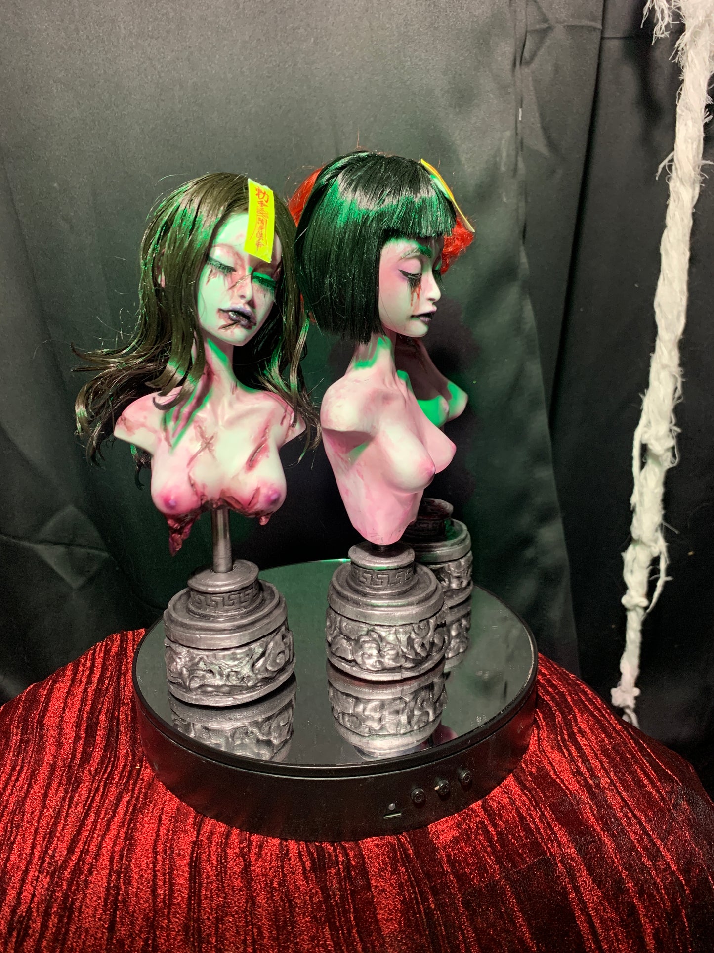 Jiang Shi Bust (Long Black Hair)