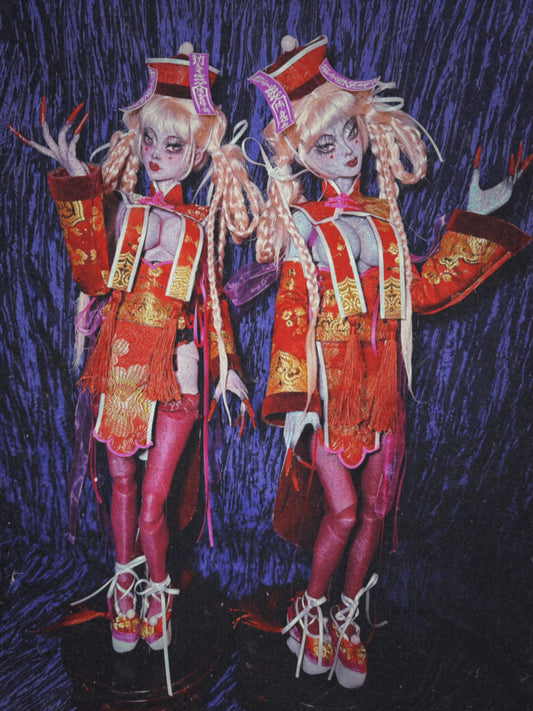 【僵尸姐妹】Jiang Shi Sisters - 【雪梅】Xue Mei & 【月灵】 Yue Ling （Set of 2)