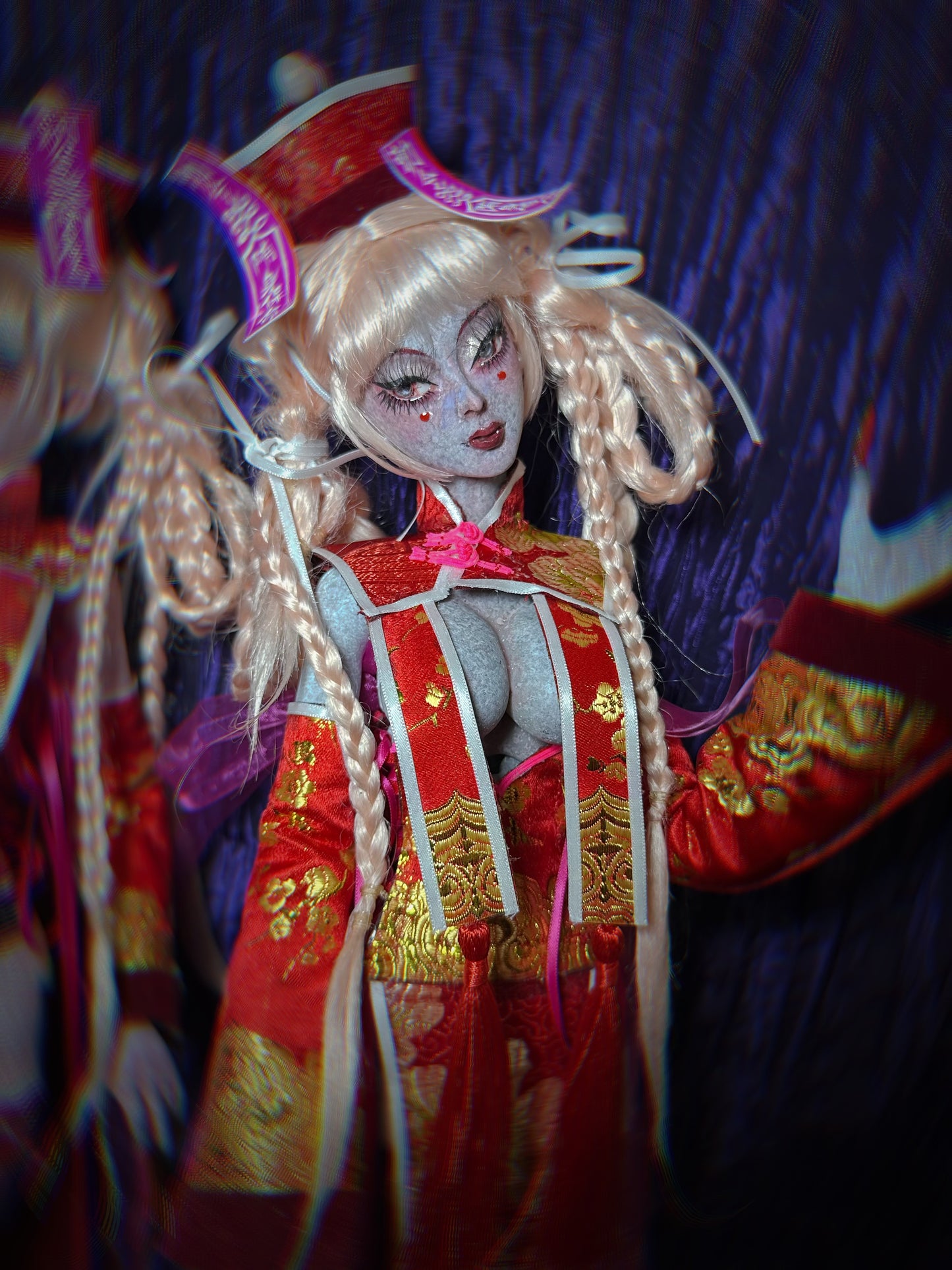 【僵尸姐妹】Jiang Shi Sisters - 【雪梅】Xue Mei (Blue Skin)