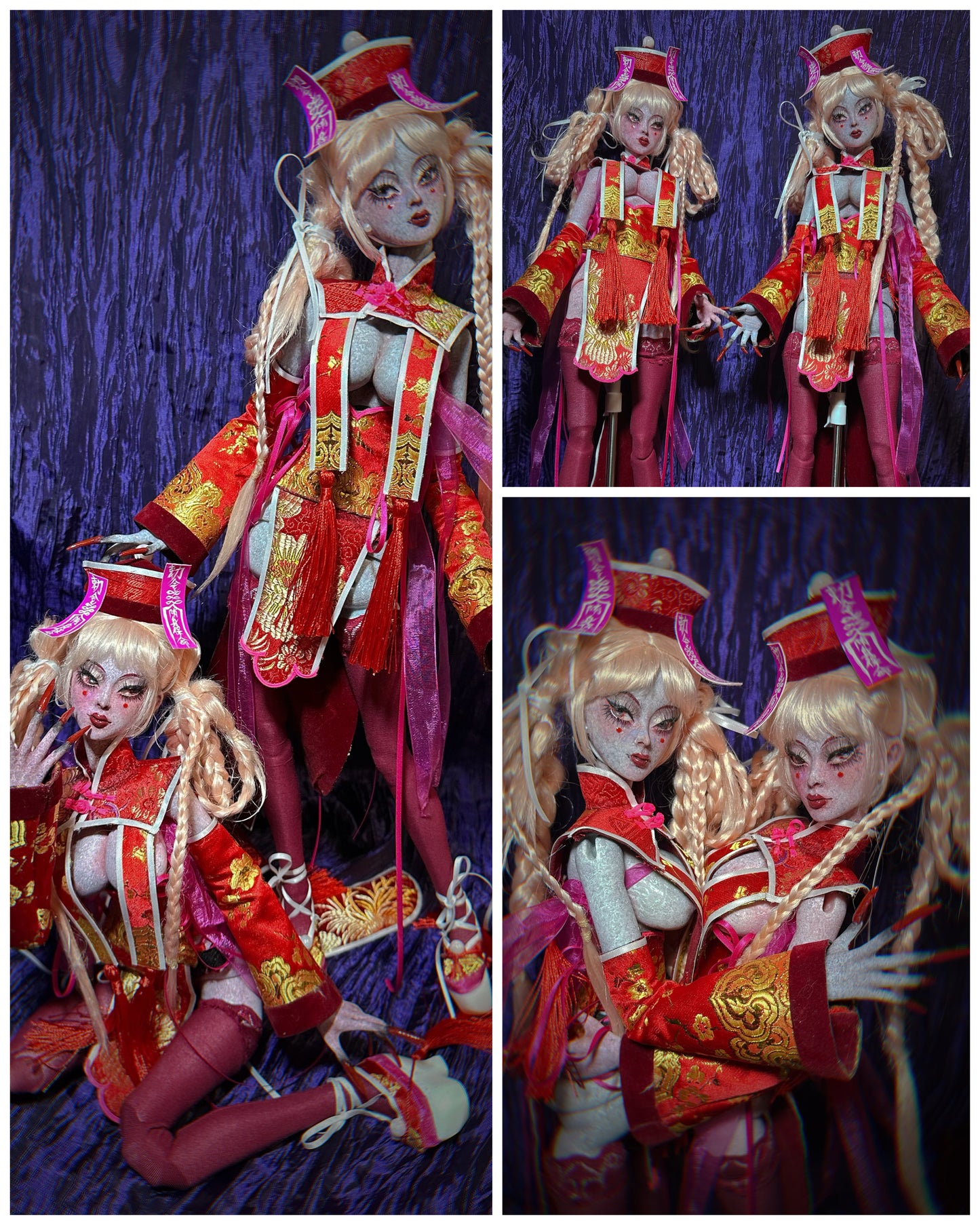 【僵尸姐妹】Jiang Shi Sisters - 【雪梅】Xue Mei & 【月灵】 Yue Ling （Set of 2)