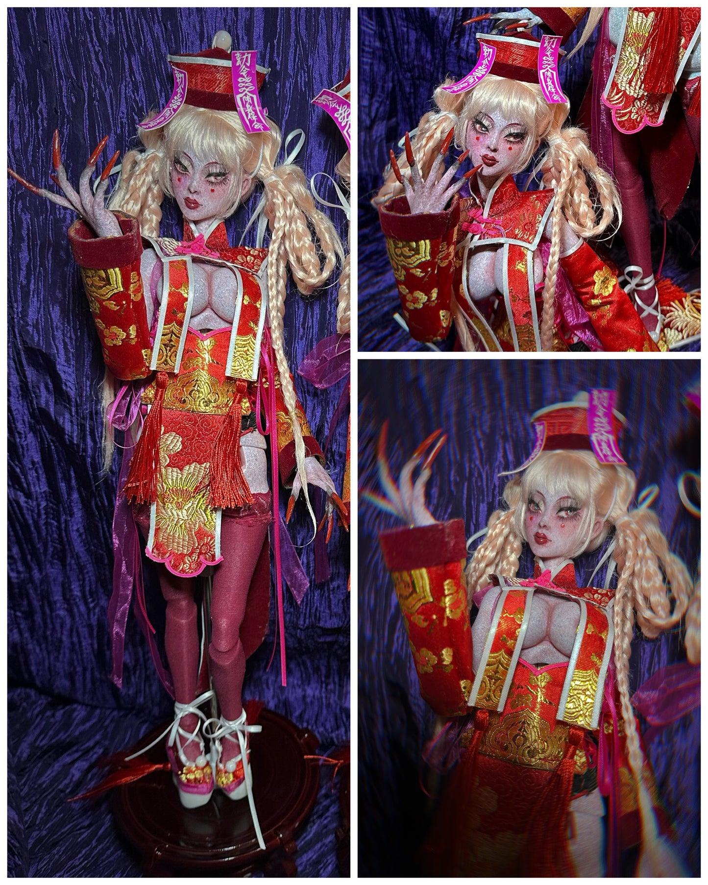 【僵尸姐妹】Jiang Shi Sisters -【月灵】 Yue Ling (Pink Skin)