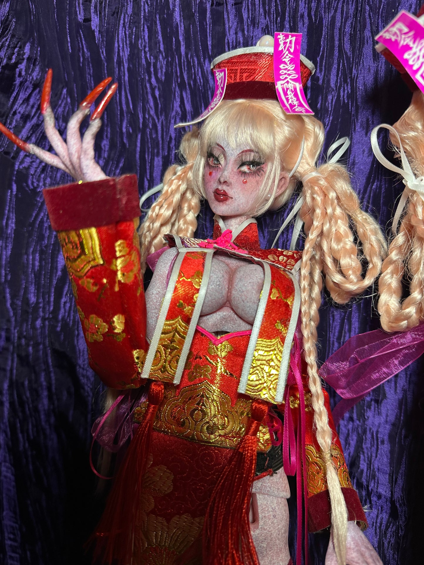 【僵尸姐妹】Jiang Shi Sisters -【月灵】 Yue Ling (Pink Skin)